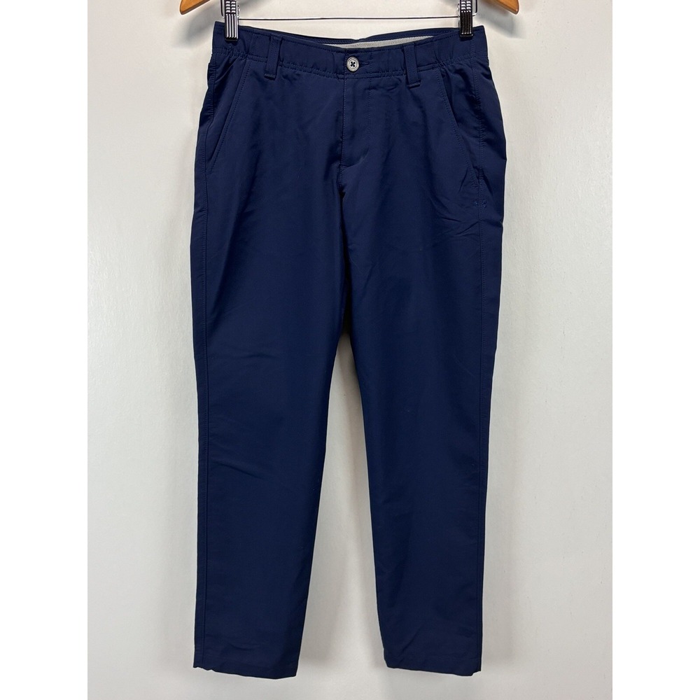Under Armour Golf Pants Mens 30x30 (Fits 28x30) Blue Performance Lightweight